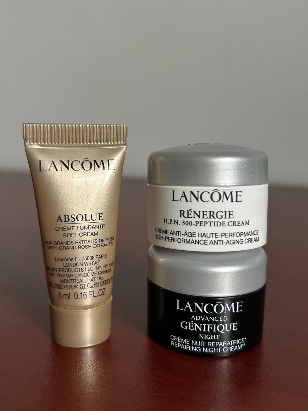 5mlx3 Lancôme cream set